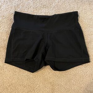 Old Navy Black Athletic Shorts with Wide Waistband